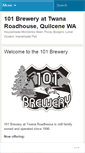 Mobile Screenshot of 101brewery.com